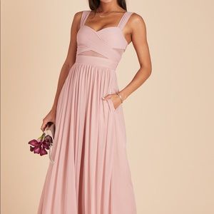 Birdy Grey Dusty Rose Elyse Bridesmaid Dress HEMMED